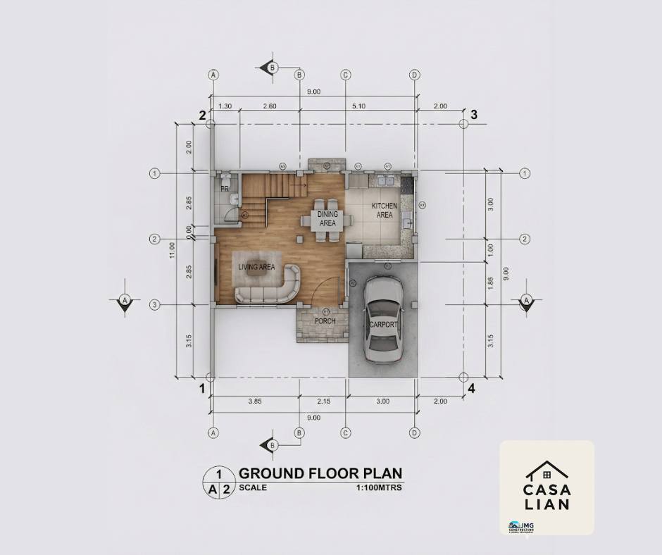 Casa Lian ground floor plan